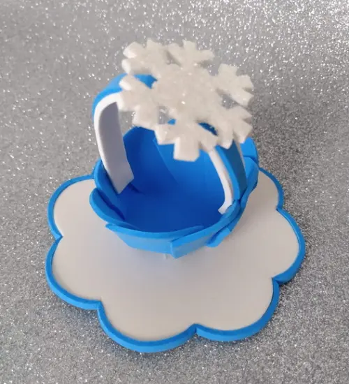 Cestinha Frozen para Docinhos de 20g