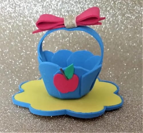 Cestinha para Docinhos de 20g (branca de Neve)
