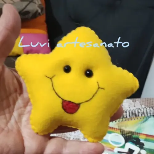 Estrelinha em Feltro