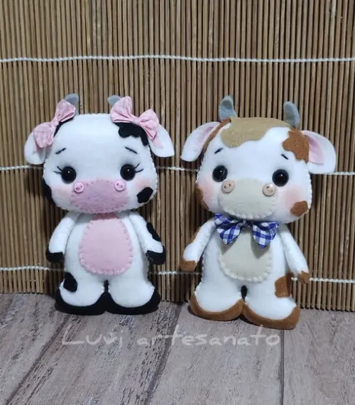 Fazendinha Casal Boi e Vaquinha (kit)