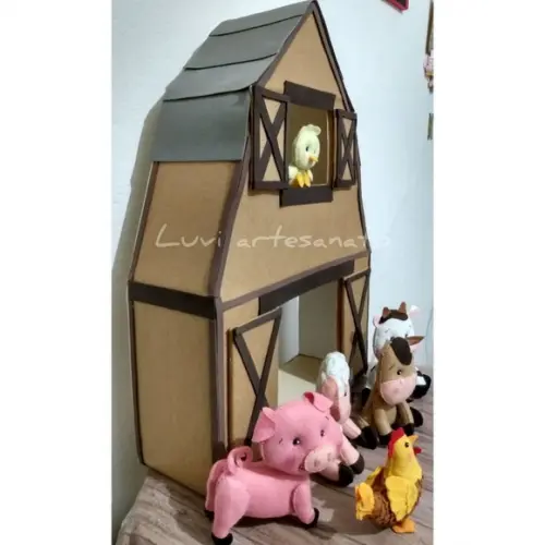 Fazendinha em feltro (kit)
