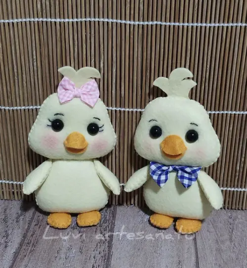 Fazendinha Casal Pintinhos (kit)