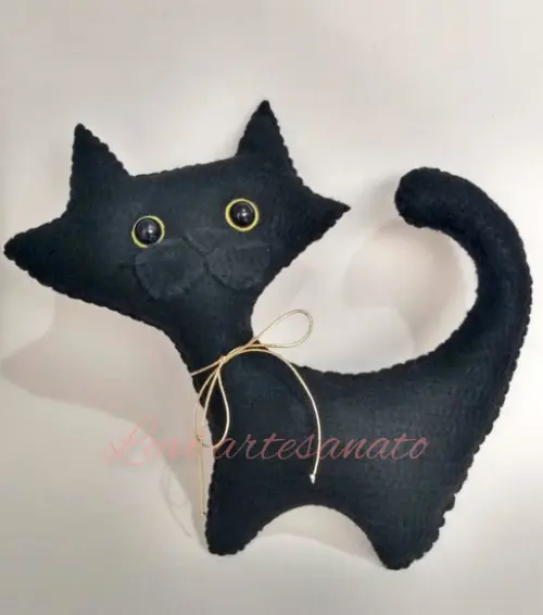 Gato em Feltro