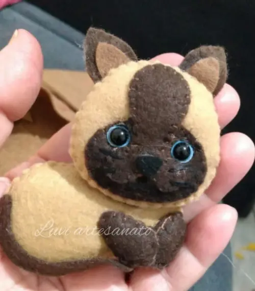 Gatinhos em Feltro