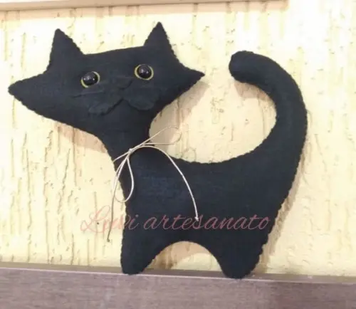 Gato em Feltro