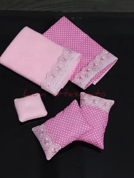 Jogo de Cama para Barbie