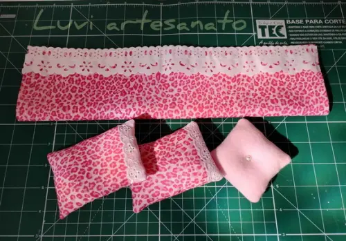Jogo de Cama para Barbie