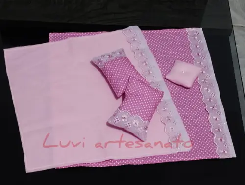 Jogo de Cama para Barbie