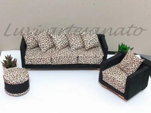 Jogo De Sofa Para Boneca Barbie