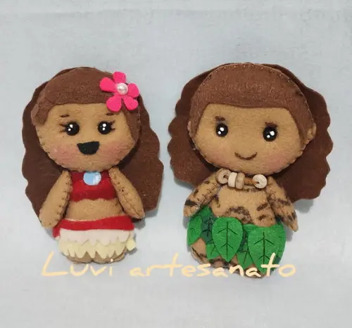 Kit Personagens Moana Pocket