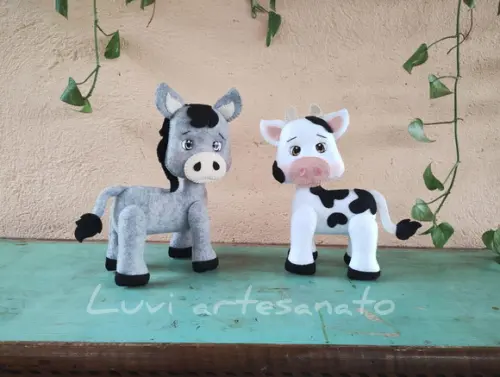 Kit Vaquinha e Burrinho