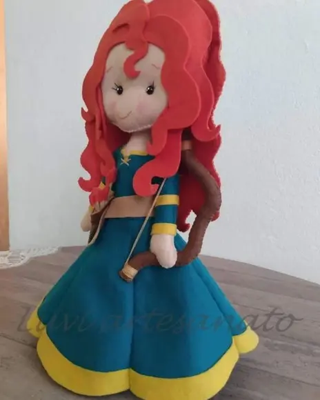 Merida em feltro