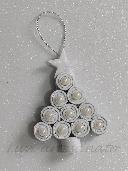 mini arvore de Natal / Enfeite para arvore de Natal