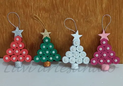 mini arvore de Natal / Enfeite para arvore de Natal