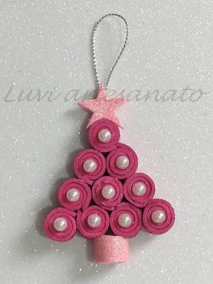 mini arvore de Natal / Enfeite para arvore de Natal