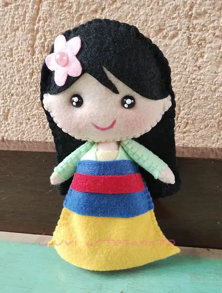 Mulan em Feltro
