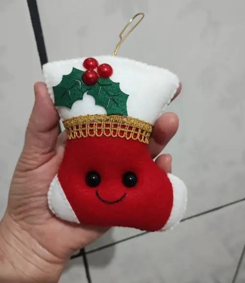Pingente Natalino em Feltro