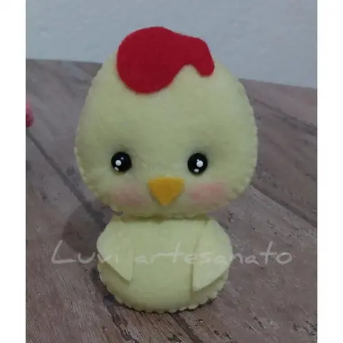 Pintinho em feltro