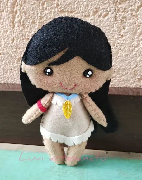 Pocahontas em Feltro