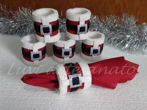 Porta guardanapo de Natal