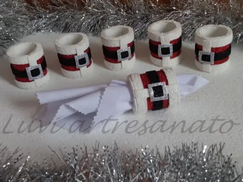 Porta guardanapo de Natal