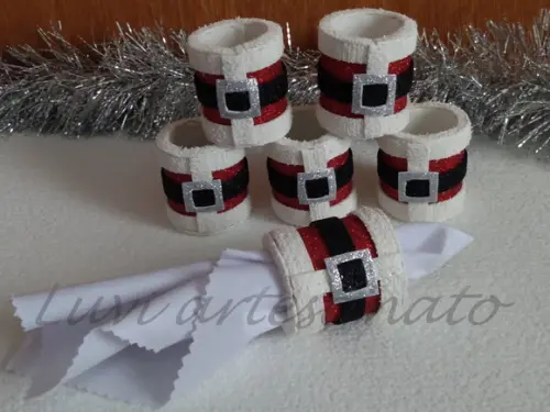 Porta guardanapo de Natal