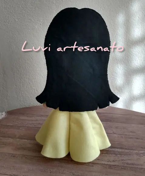 Princesa Mulan em feltro