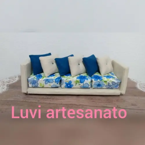 Sofa para Boneca Barbie (feltro)