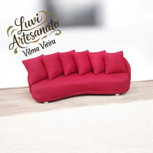 Sofa para Boneca Barbie e Similares