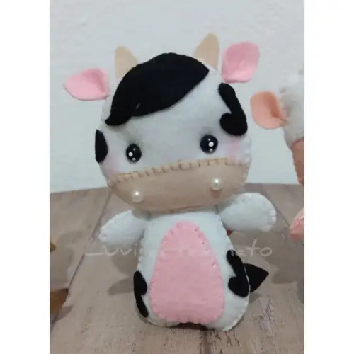 Vaquinha em feltro
