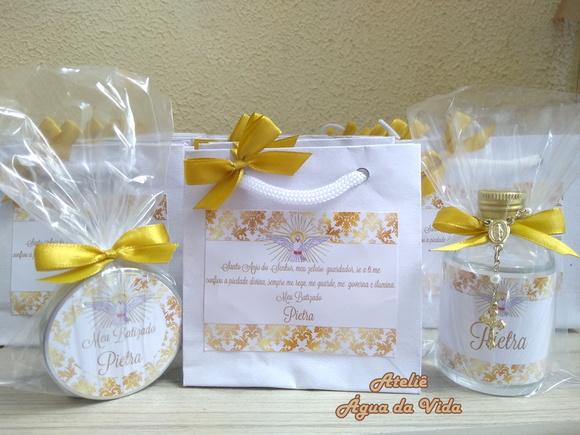 Kit Água Benta e Vela Aromática