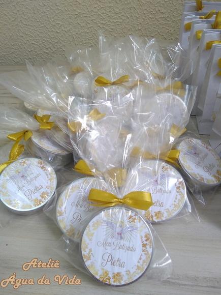 Kit Água Benta e Vela Aromática