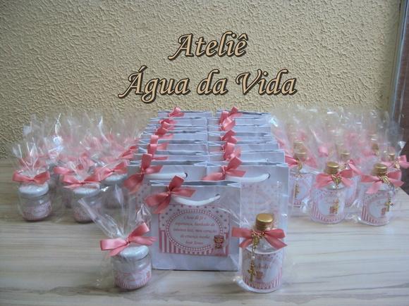 Kit Água Benta e Vela Aromática