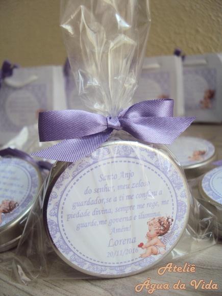 Kit Água Benta e Vela Aromática