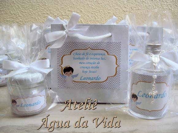 Kit Água Benta e Vela Aromática