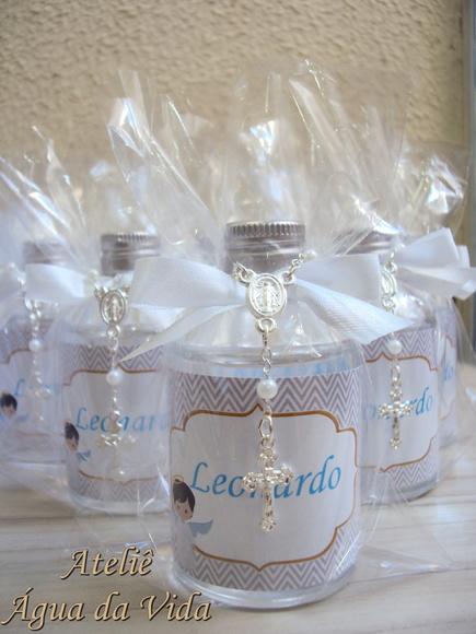Kit Água Benta e Vela Aromática
