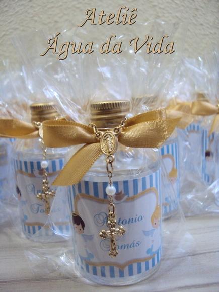 Kit Água Benta e Vela Aromática