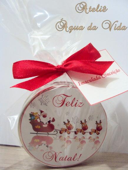 Latinha C/vela Aromática Natal