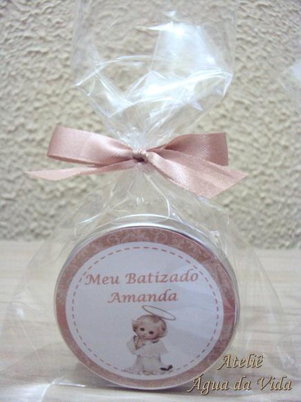 Latinha com Mini Terço