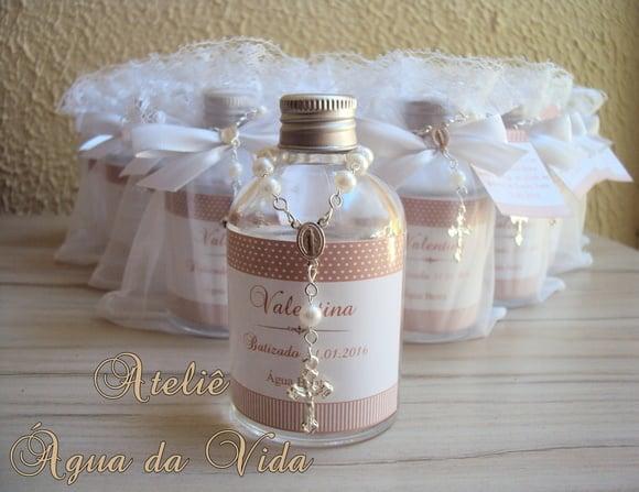 Lembrança Batizado Água Benta