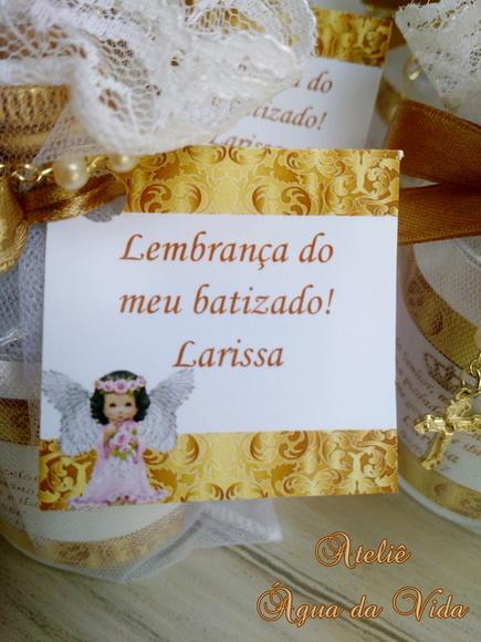 Lembrancinha Batizado / Água Benta