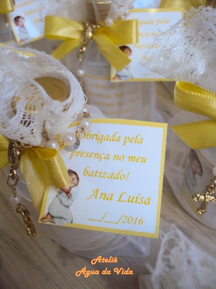 Lembrancinha Batizado / Água Benta