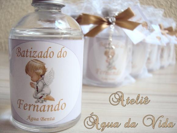 Lembrancinha Batizado / Água Benta