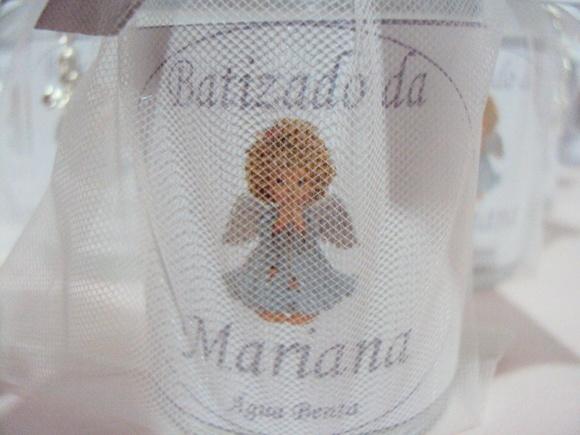 Lembrancinha Batizado / Água Benta 10 Unidades