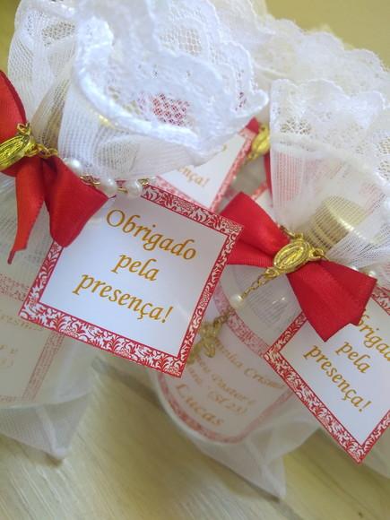 Lembrancinha de Crisma