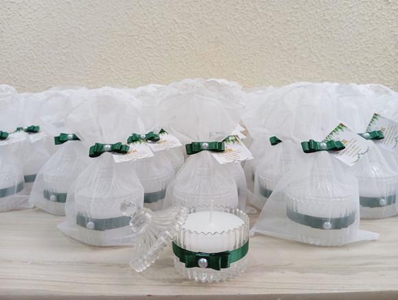 Lembrancinha de Natal Vela Aromática