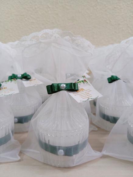 Lembrancinha de Natal Vela Aromática