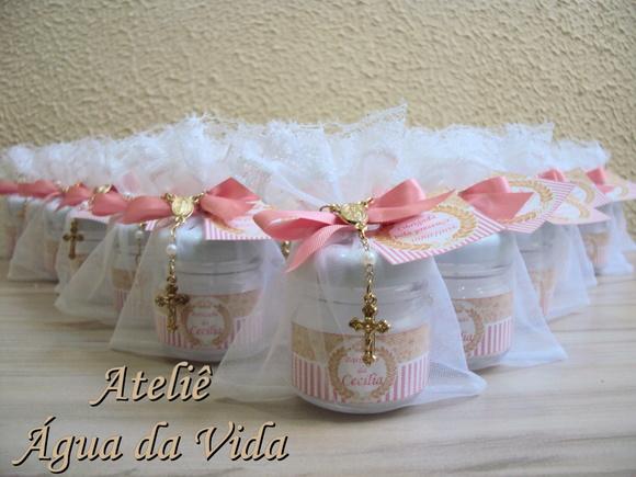 Lembrancinha Vela Aromática 40 G Personalizada para Festas