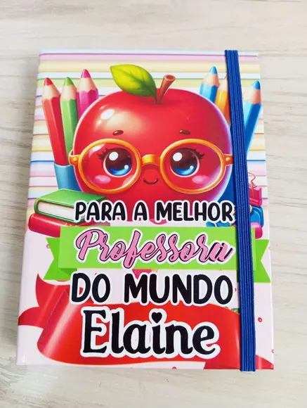 Bloquinho com Porta Caneta e Post-it