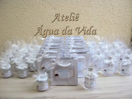 Kit Água Benta e Vela Aromática